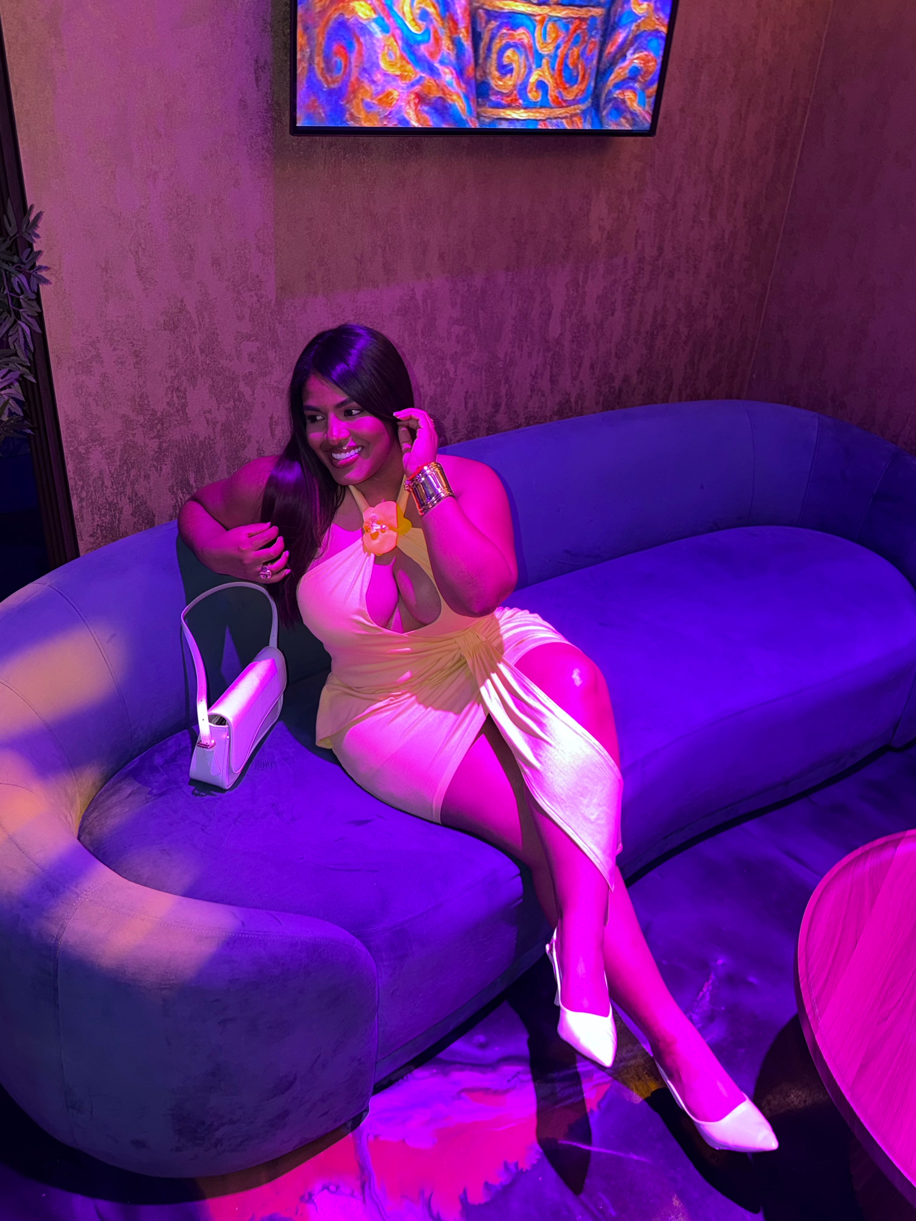 LAYLA YELLOW MINI DRESS