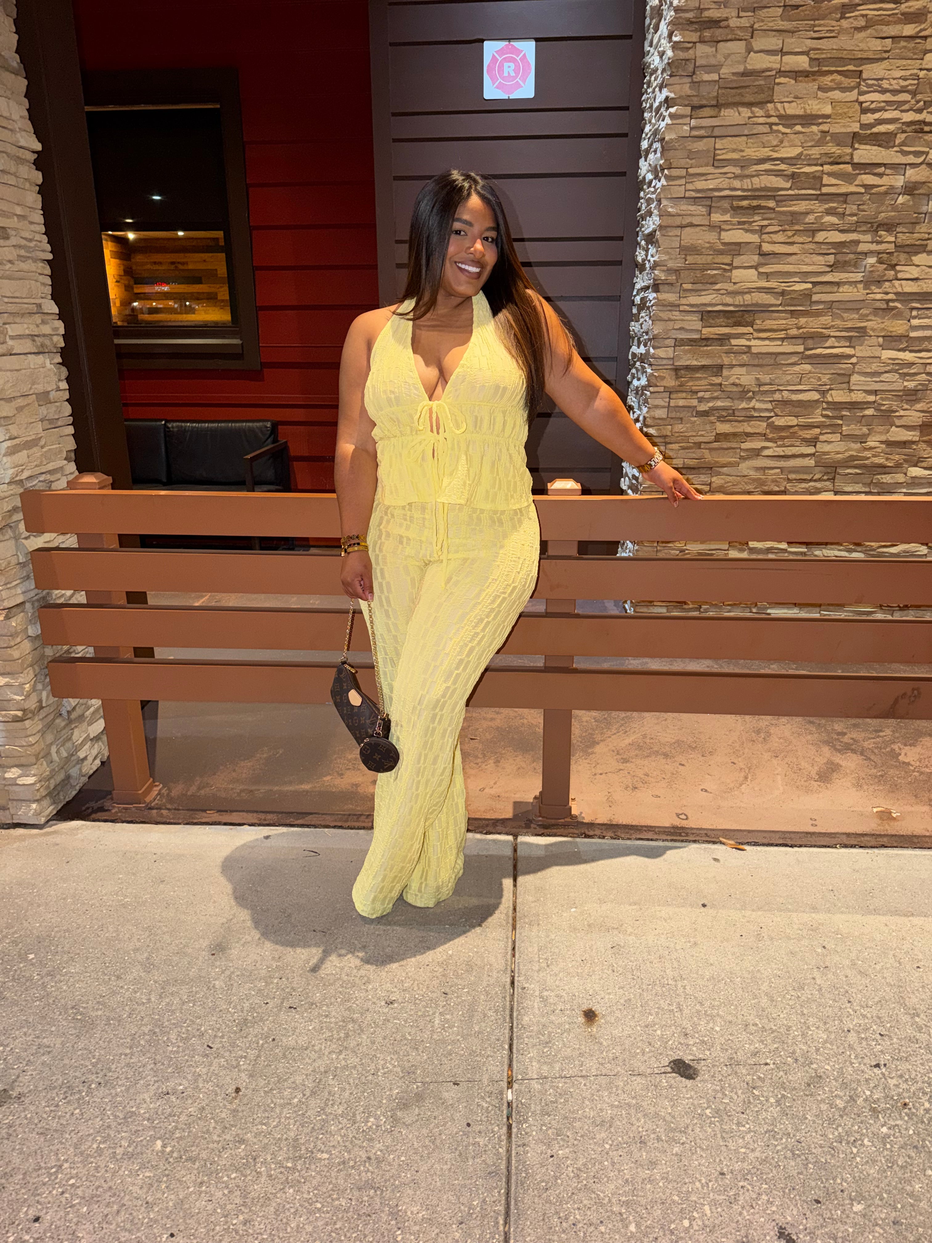 NATHY YELLOW SET