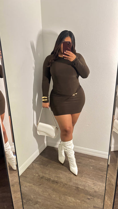 MOCHA MINI DRESS