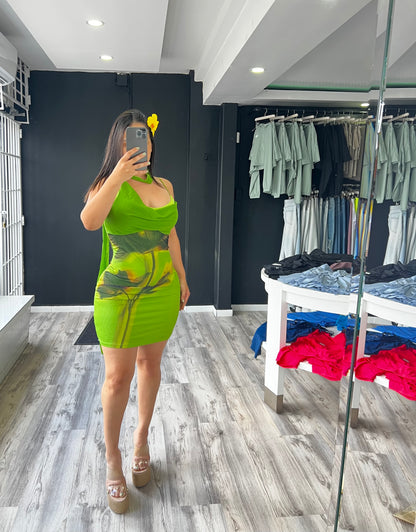 ‘LAYLA TROPICAL DRESS’