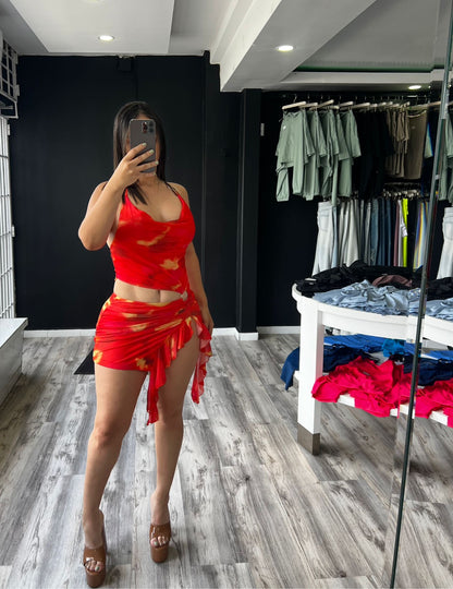 ‘DÉBORA TROPICAL DRESS’